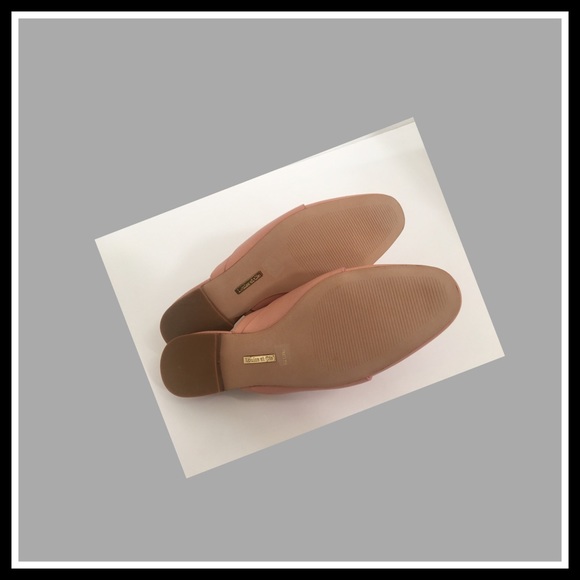 Louise et Cie Women’s Leather Slide Mule Shoe - Picture 2 of 4